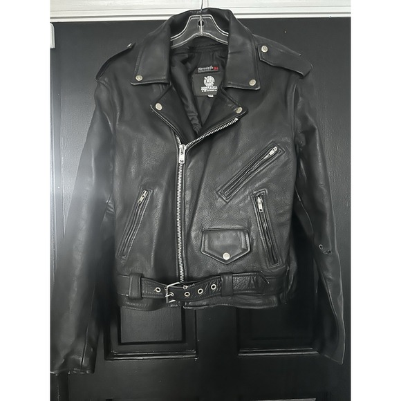 Jackets & Blazers - Women's‎ Rebel Ryder Black Leather Jacket  - Size 40